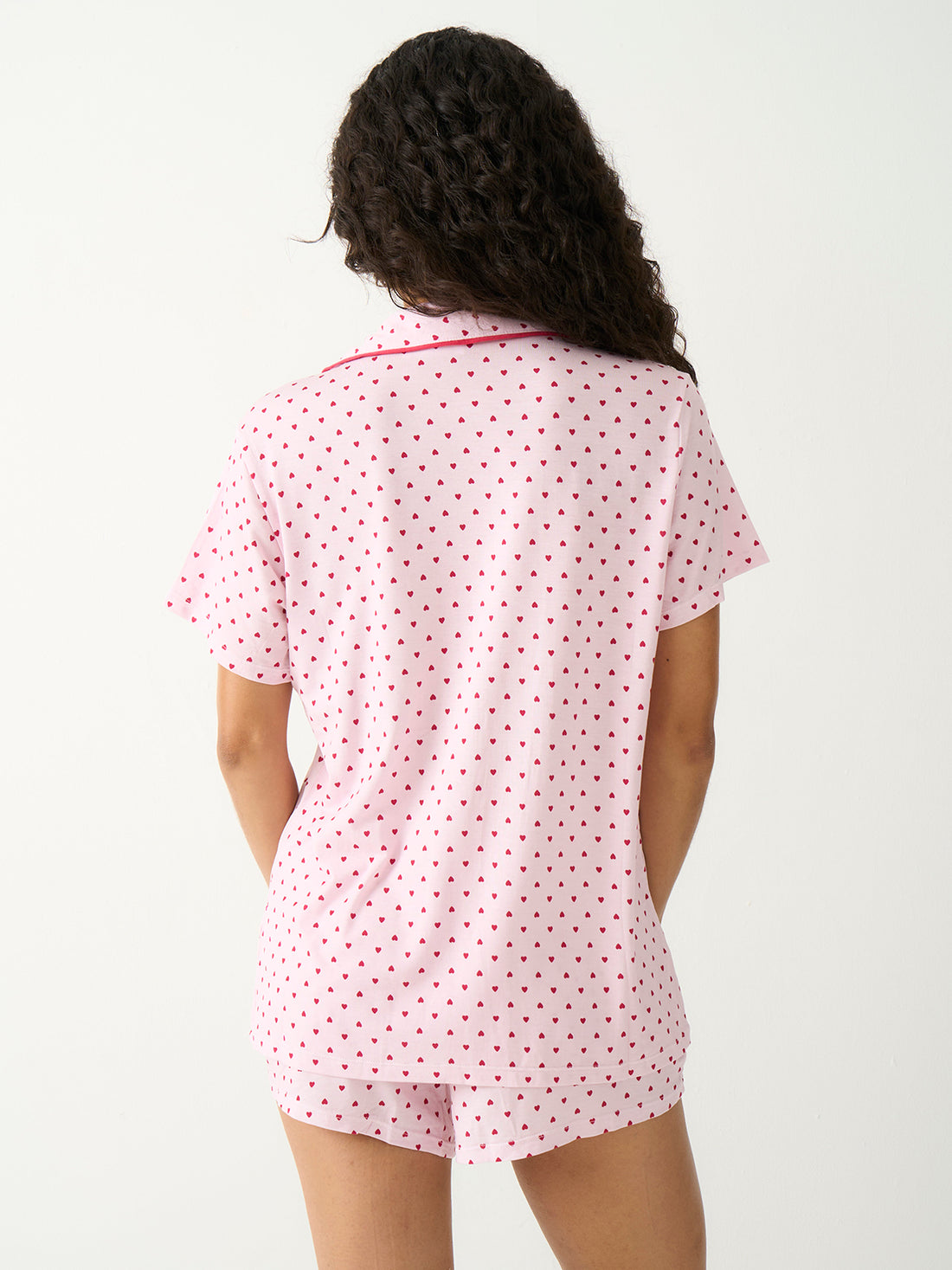 Short Pajama Set - Mini Heart