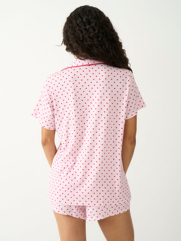 Short Pajama Set - Mini Heart