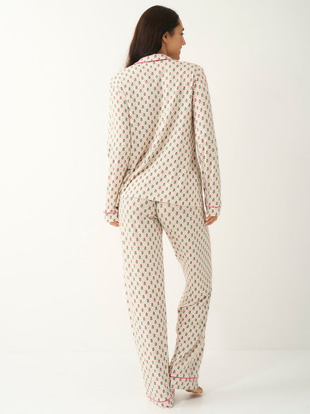 Long Pajama Set - Mistletoe Kisses