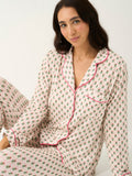Long Pajama Set - Mistletoe Kisses