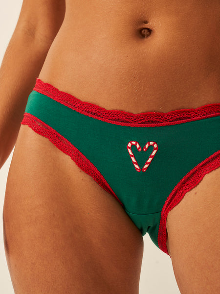 The Original Brief Four Pack - Mistletoe Kisses Charming Garment Enterprises Co