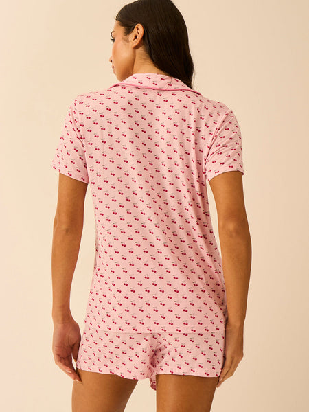 Short Pajama Set - Cherry Baby