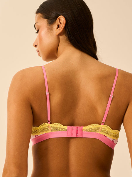 Light Lace Triangle Lace Bra - Cherry Baby