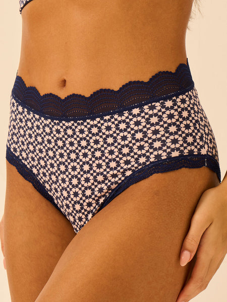 High Rise Brief - Mosaic Nights