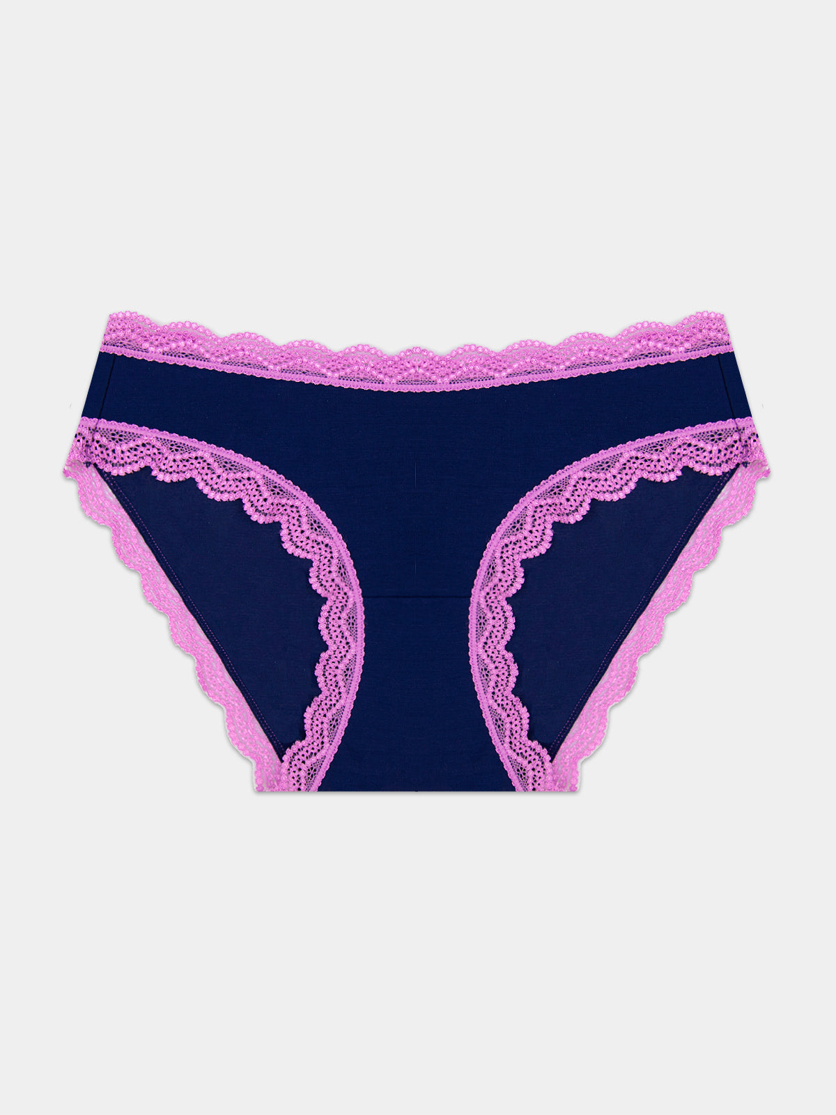 The Original Brief - Navy & Sweet Violet