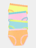 High Rise Brief Four Pack - Neon Candy