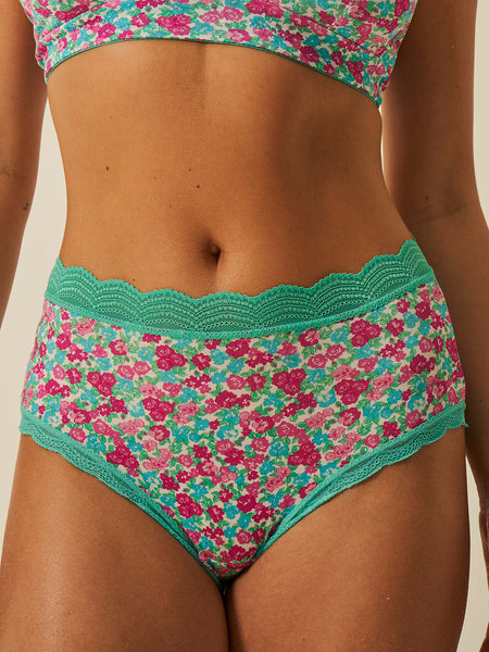 High Rise Brief Four Pack - Neon Meadow Charming Garment Enterprises Co