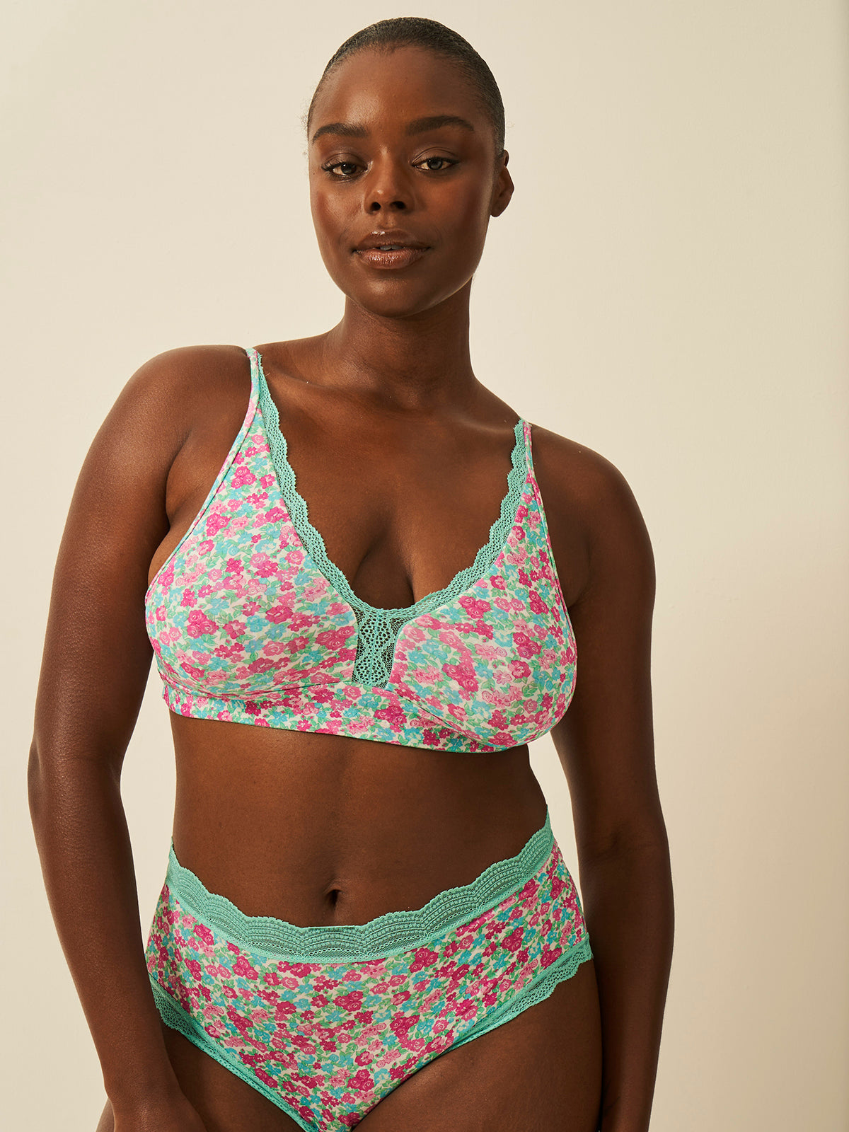 High Rise Brief - Neon Meadow Charming Garment Enterprises Co