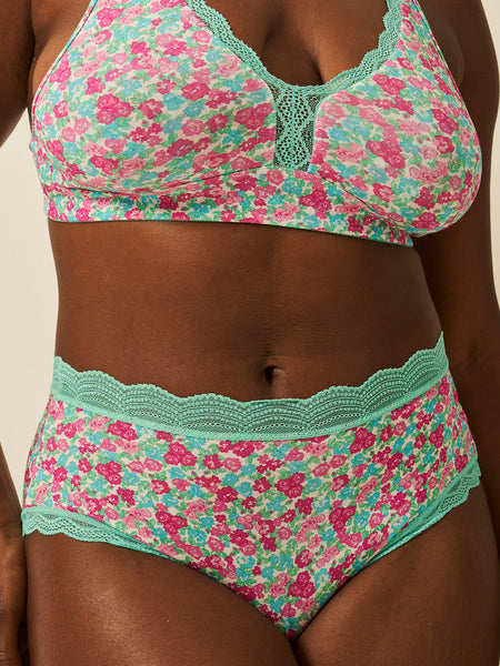 High Rise Brief - Neon Meadow Charming Garment Enterprises Co