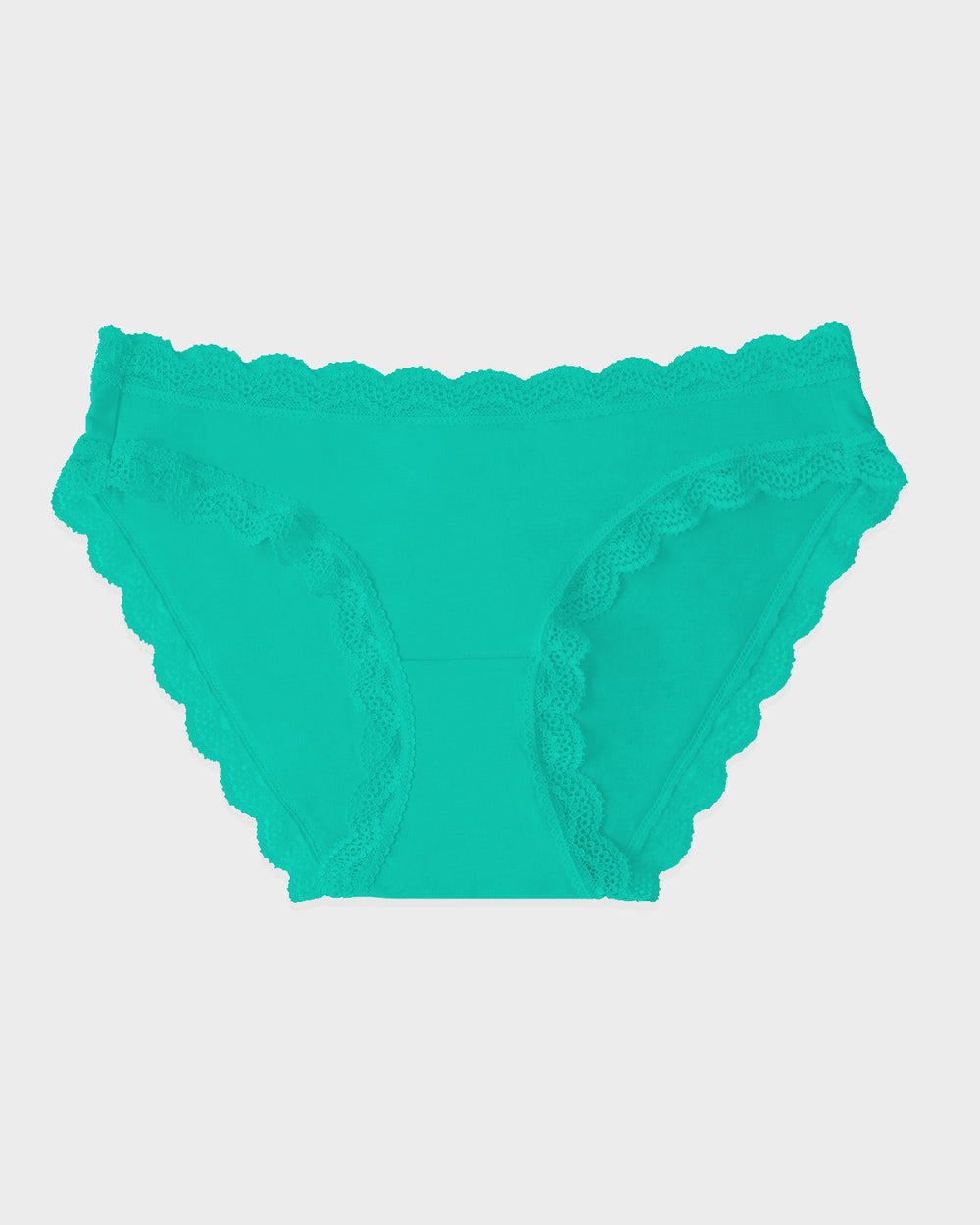 The Original Brief - Neon Mint Stripe & Stare