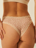 Brazilian Brief - Neutral Leopard Sand