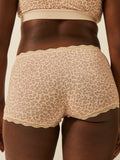 Hipster Brief - Neutral Leopard Sand