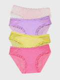 Eco Lace Original Brief Four Pack - Summer Brights