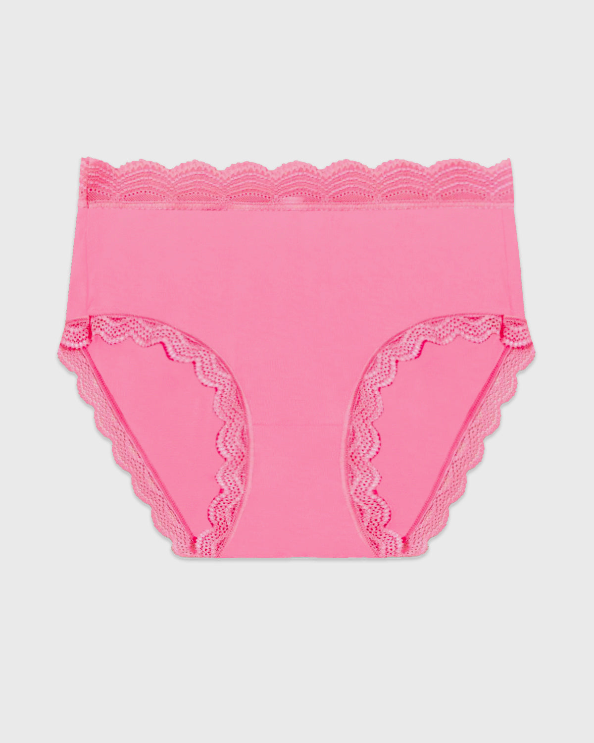 High Rise Brief - Pop Pink