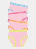 High Rise Brief Four Pack - Neon Kiss