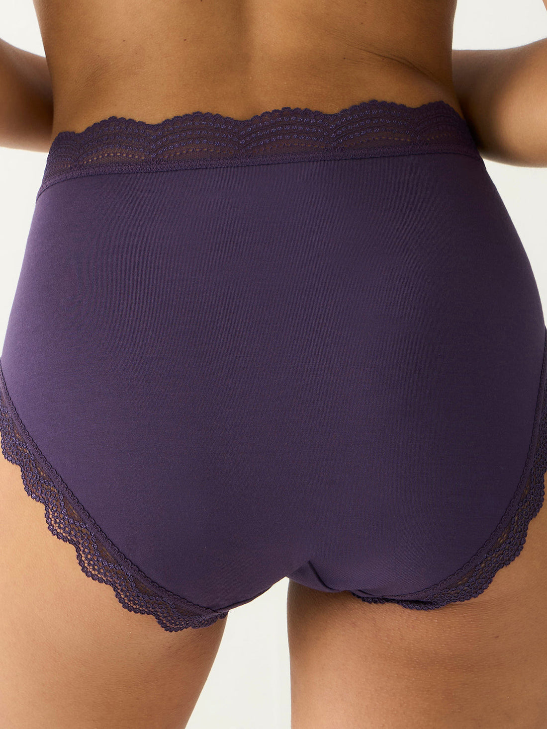 High Rise Brief Four Pack - Night Fog