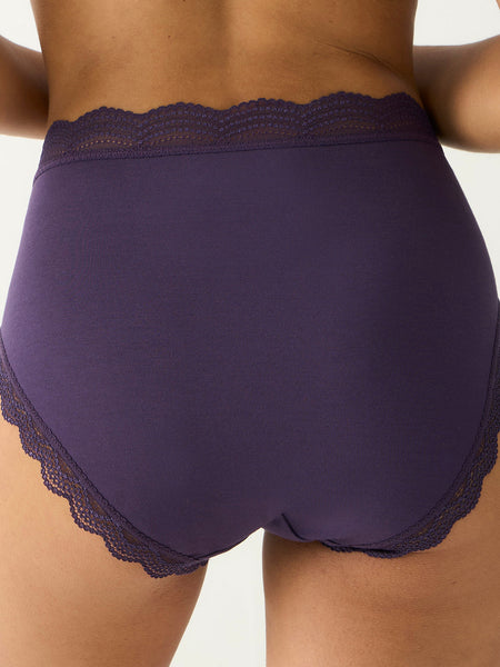 High Rise Brief Four Pack - Night Fog