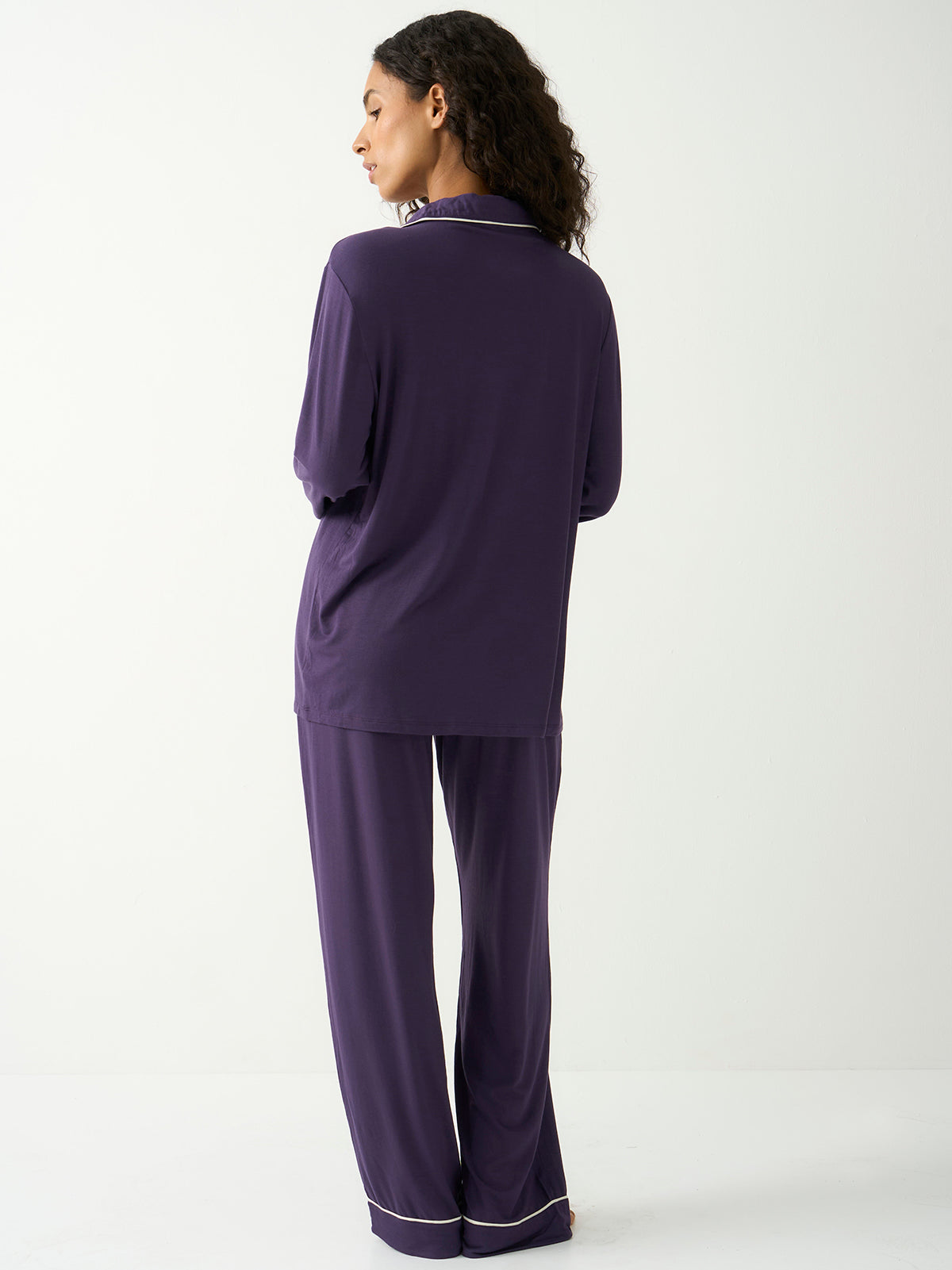 Long Pajama Set - Night Fog
