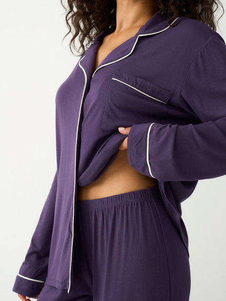 Long Pajama Set - Night Fog
