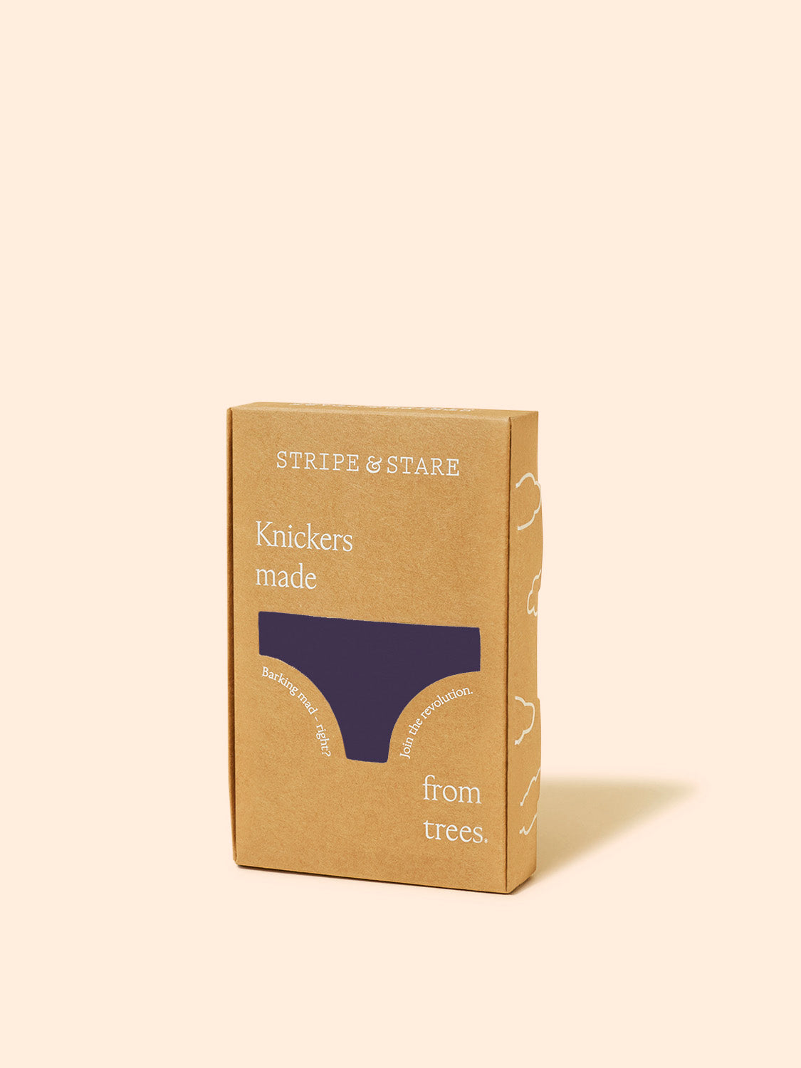 ZigZag Lace Original Brief - Night Fog