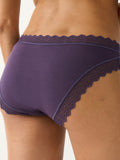 ZigZag Lace Original Brief - Night Fog
