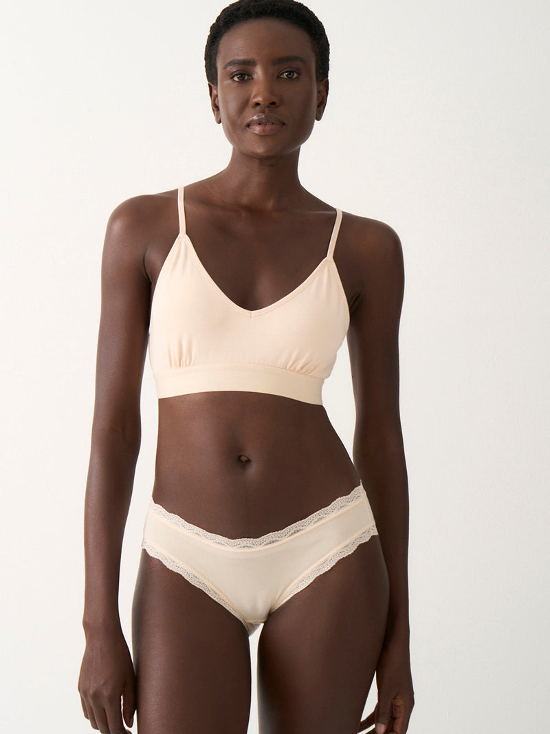 Off Duty T-Shirt Bra - Sand