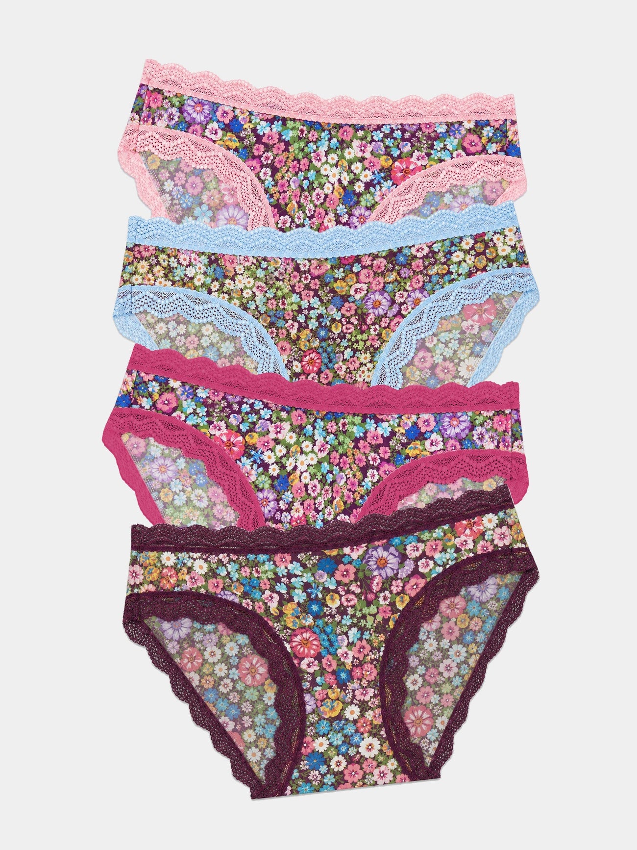 The Original Brief Four Pack - Pansy Pop