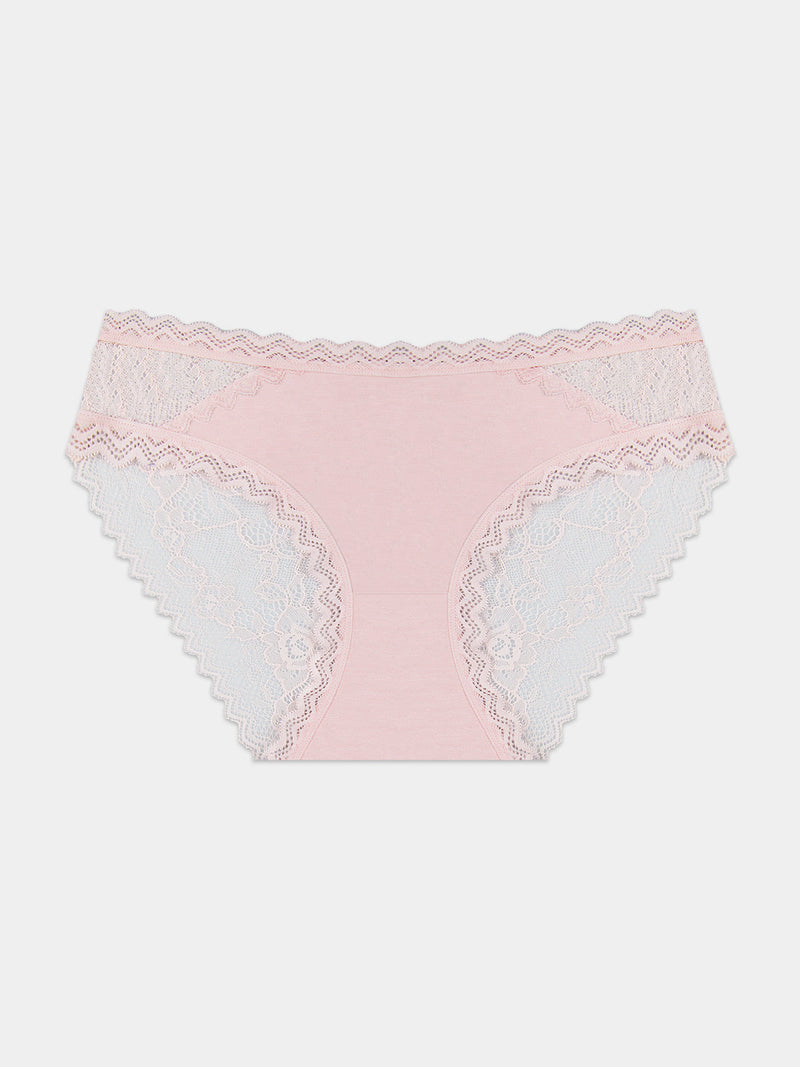 Eco Lace Original Brief - Pale Pink