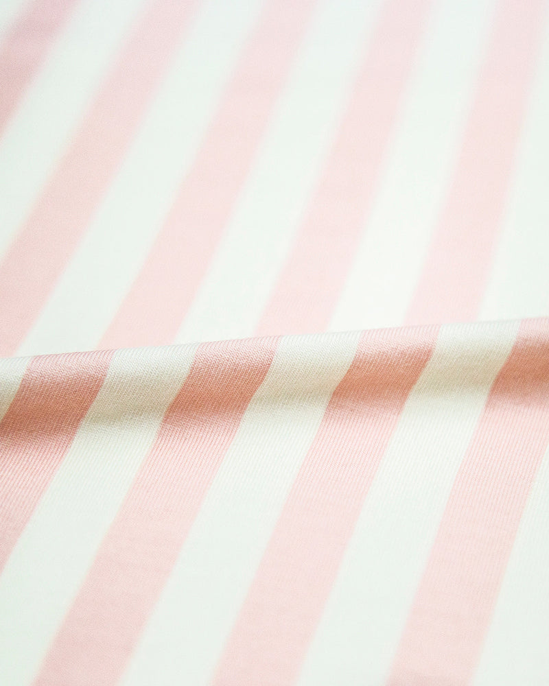 Lace Bralette - Pale Pink Stripe Charming Garment Enterprises Co