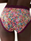 High Rise Brief - Pansy Pop