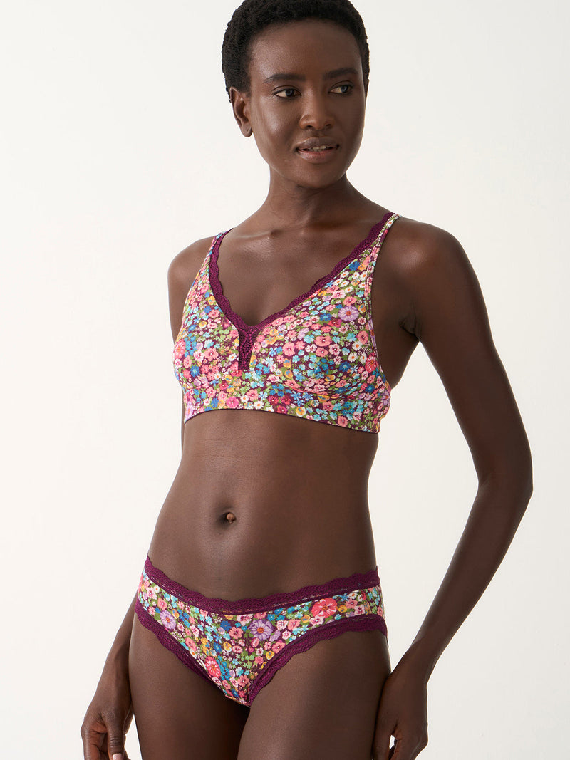 The Original Brief Four Pack - Pansy Pop