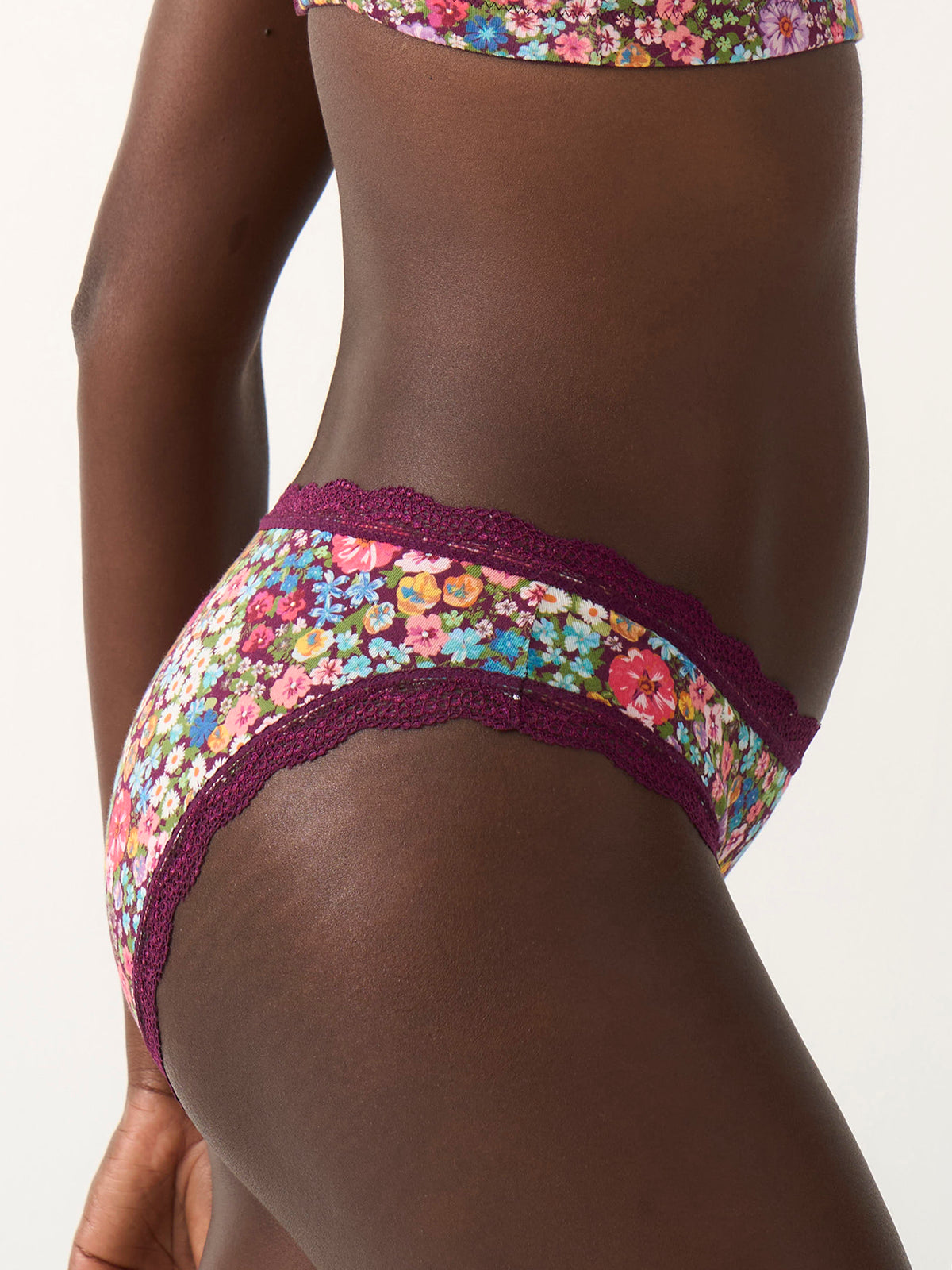 The Original Brief Four Pack - Pansy Pop