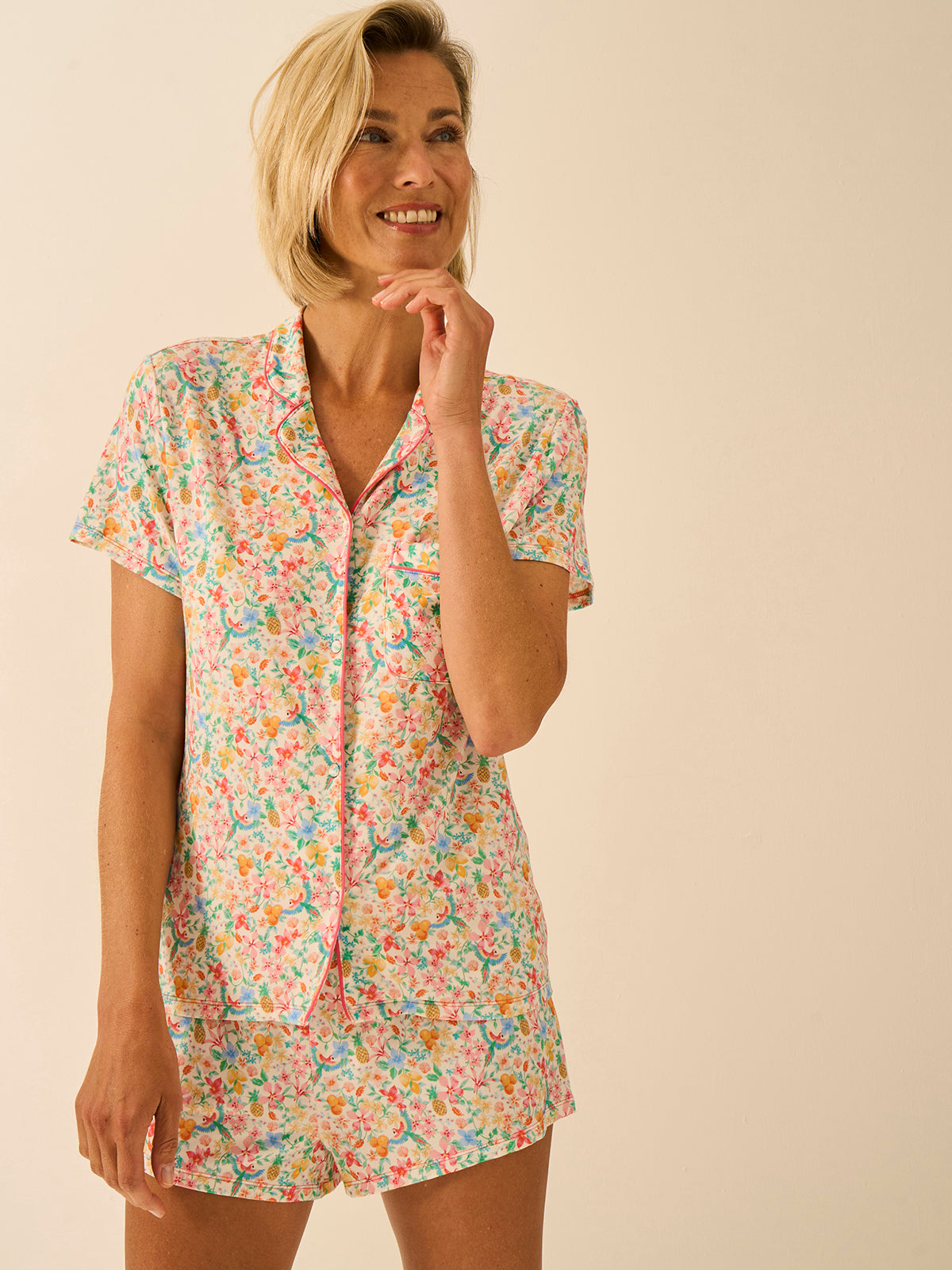 Short Pajama Set - Paradise Found