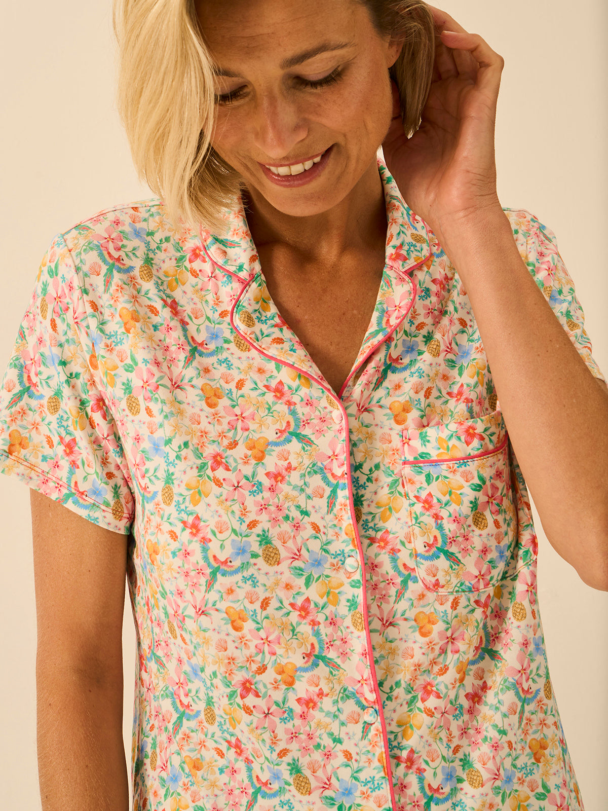 Short Pajama Set - Paradise Found