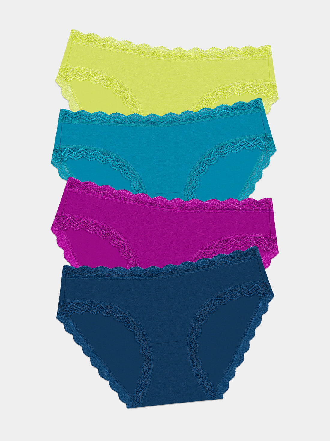 The Original Brief Four Pack - Peacock Charming Garment Enterprises Co