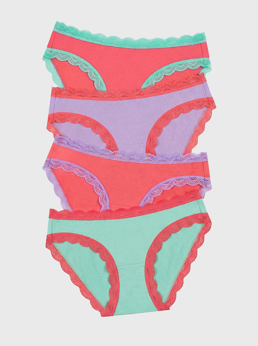 The Original Brief Four Pack - Peppermint Crush