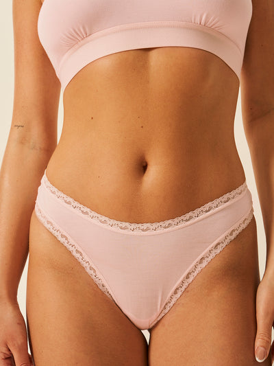 Thong - Pink-A-Boo Charming Garment Enterprises Co