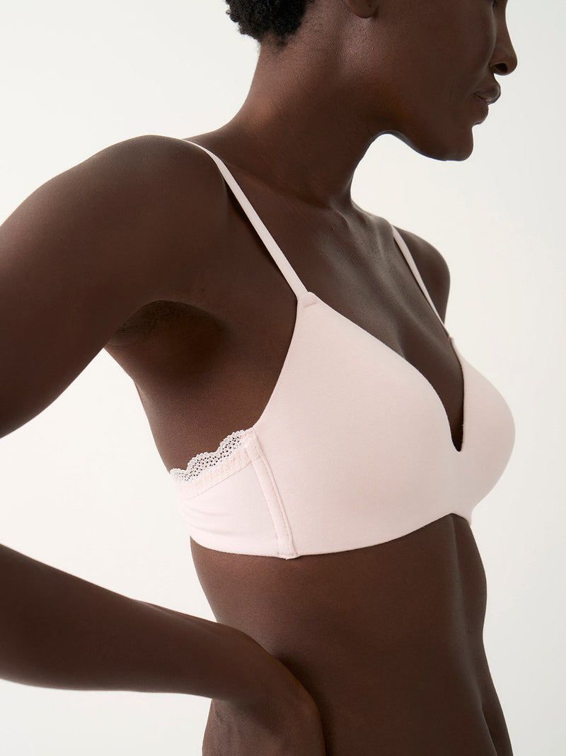 Smooth Demi Bra - Pink-a-Boo