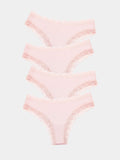 Brazilian Brief Four Pack - Pink-a-Boo