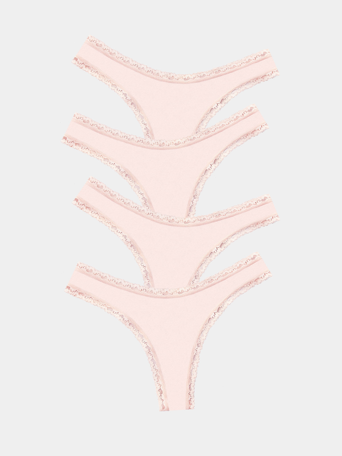 Thong Four Pack - Pink-a-Boo Charming Garment Enterprises Co