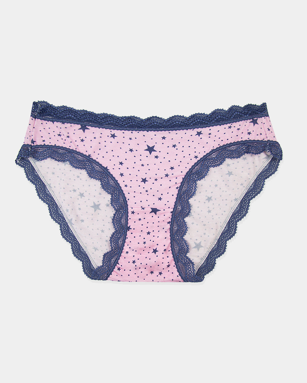 The Original Brief - Pirouette with Indigo Stars Stripe & Stare