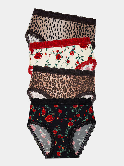 High Rise Brief Four Pack - RIXO Essentials