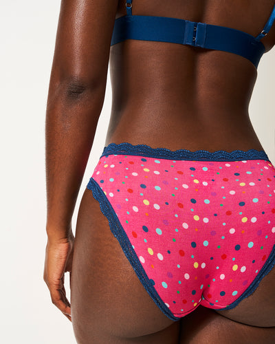 The Original Brief Four Pack - Confetti Stripe & Stare