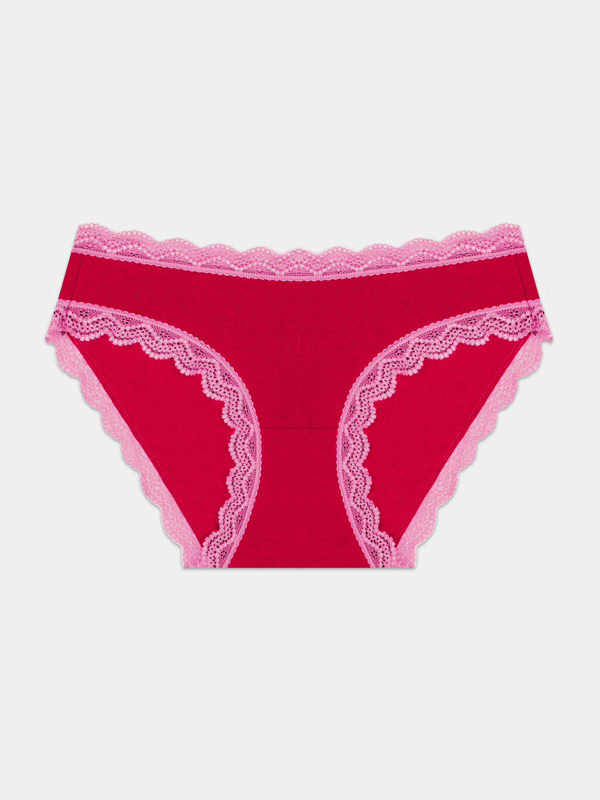 The Original Brief - Lipstick Red & Pink Cosmos