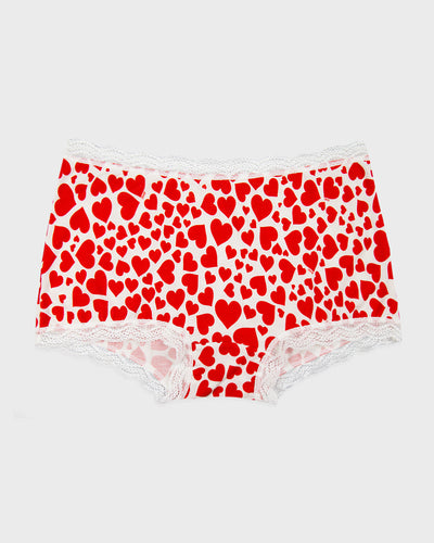 Hipster Brief - RIXO Loveheart Stripe & Stare