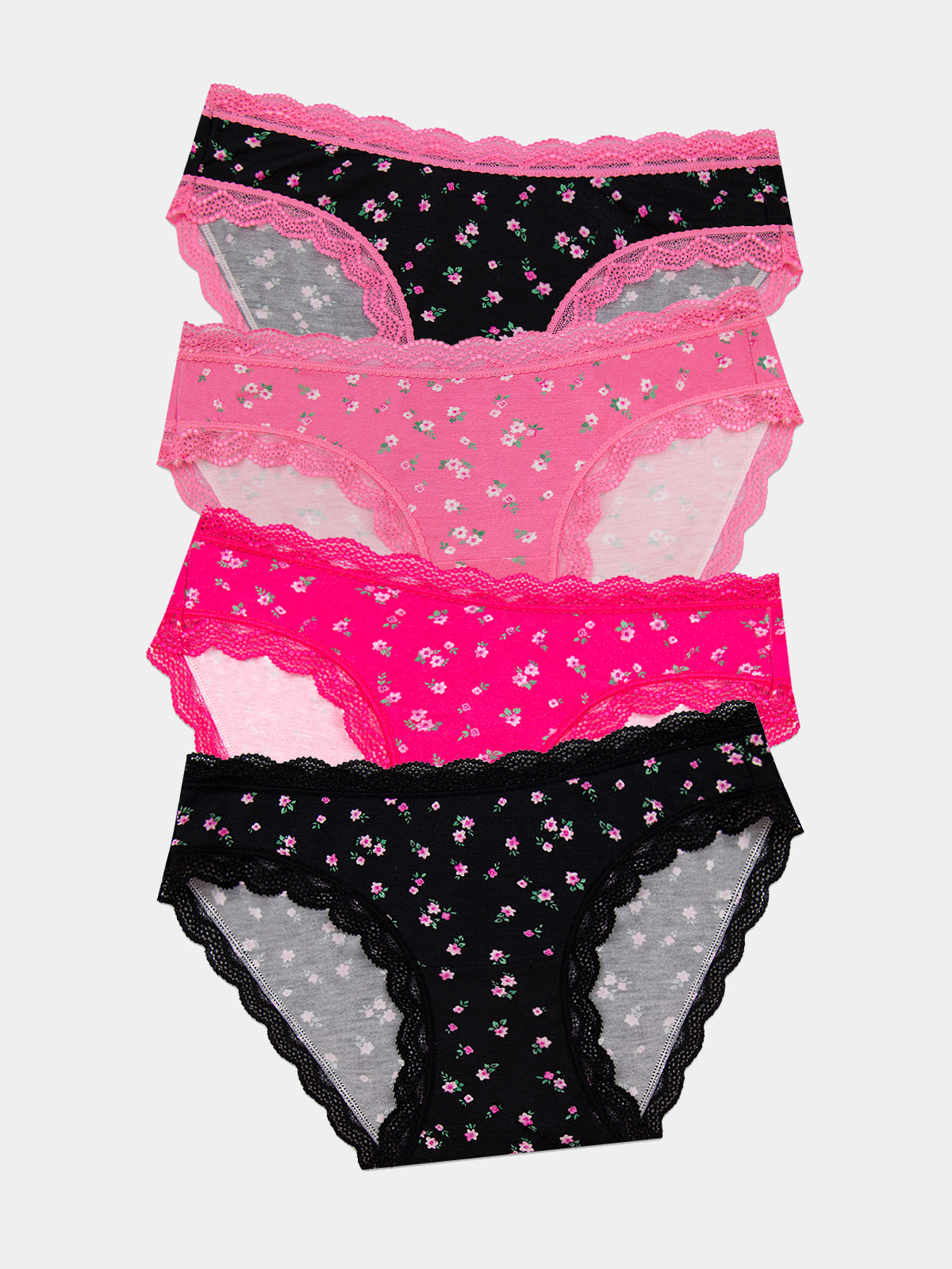 The Original Brief Four Pack - Rosebud