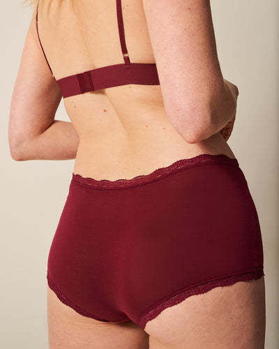 Hipster Brief- Rouge Stripe & Stare