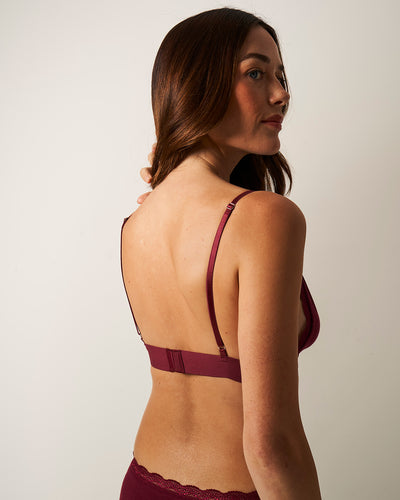 Lace Bralette - Rouge Stripe & Stare