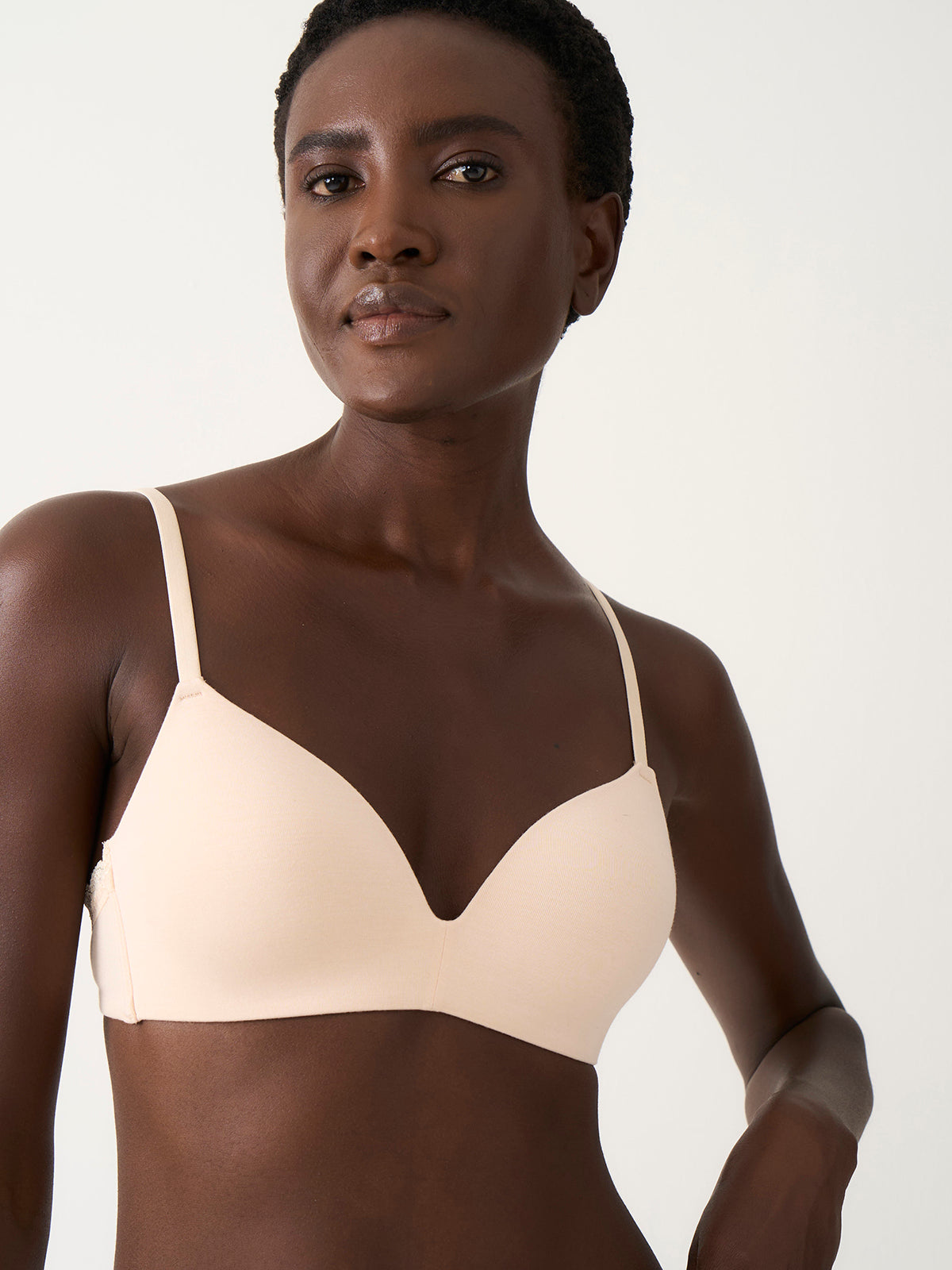 Smooth Demi Bra - Sand
