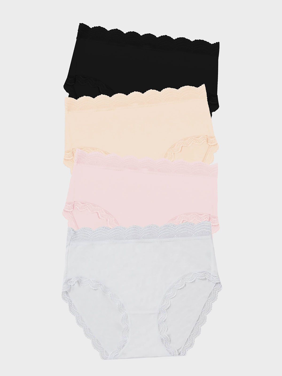 High Rise Brief Four Pack - Sand Essentials Charming Garment Enterprises Co